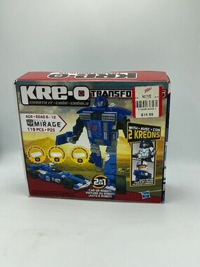 Kre-O Transformers Mirage 31145 Building Set 2-in-1 Robot Car Hasbro 2011
